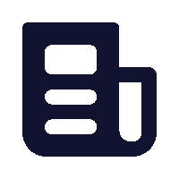 Icono animado de periódico de proyecto